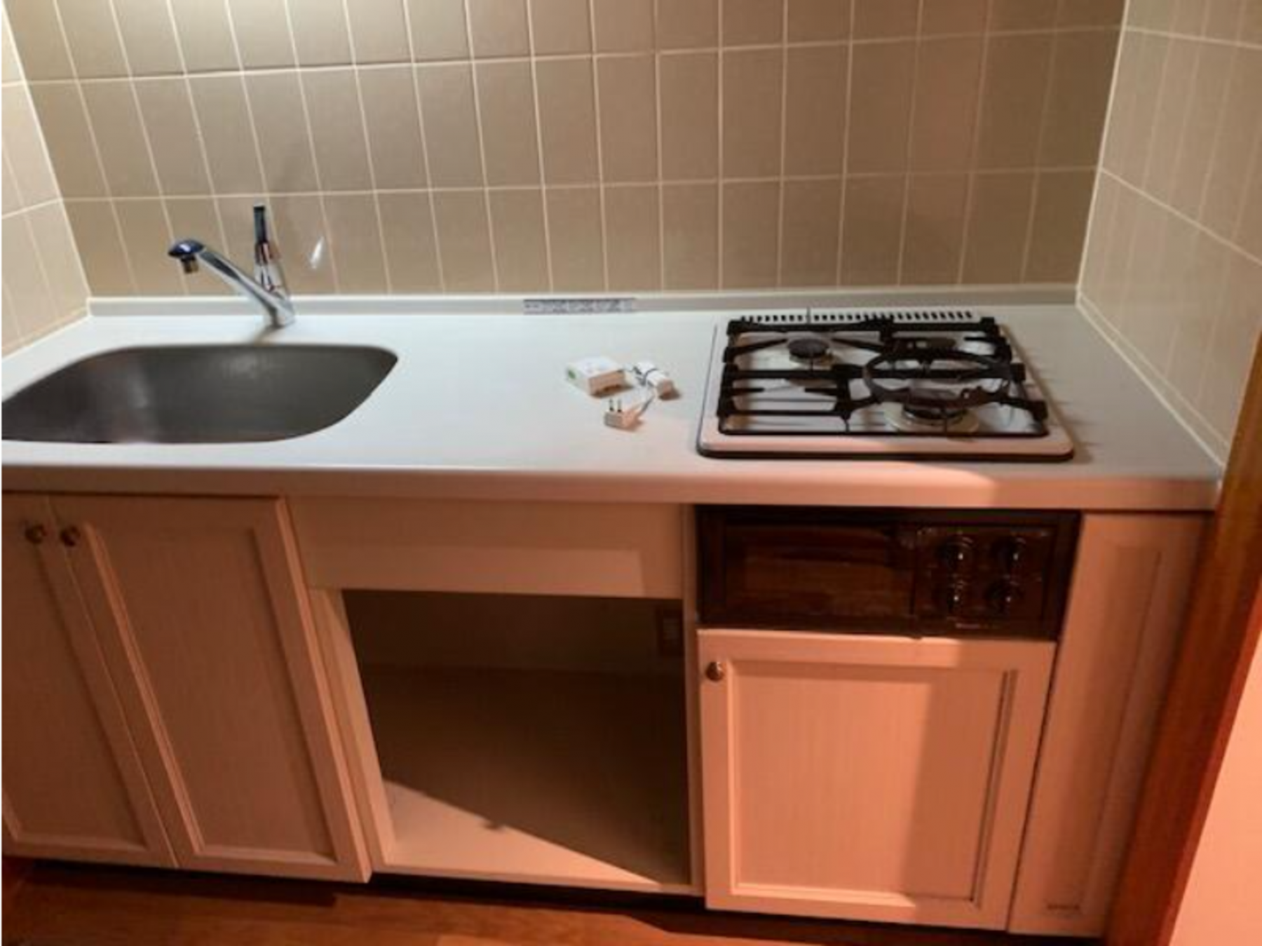 芳賀郡益子町大字益子、マンションのキッチン画像です