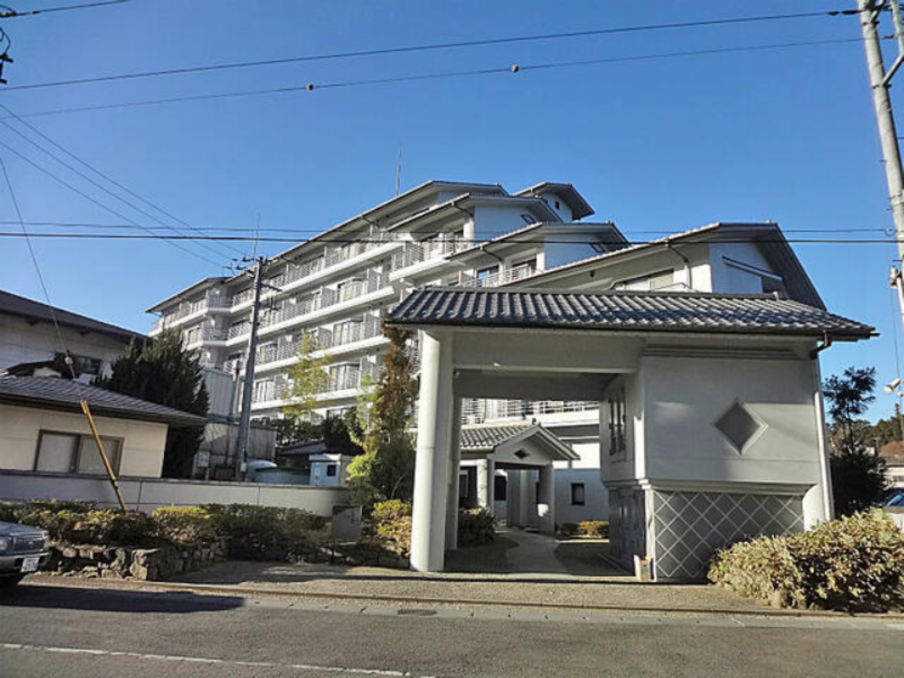 芳賀郡益子町大字益子、マンションの外観画像です