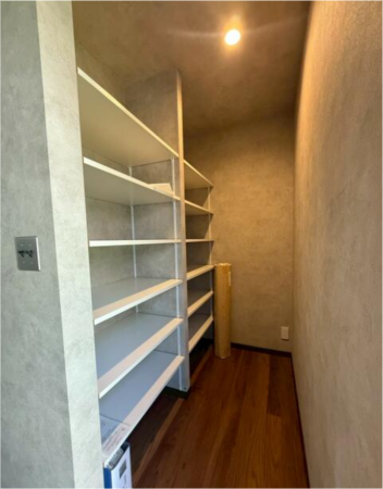 真岡市熊倉、中古一戸建ての収納画像です