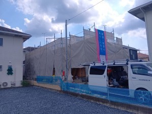 真岡市荒町、新築一戸建ての外観画像です