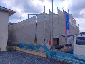 真岡市荒町、新築一戸建ての外観画像です