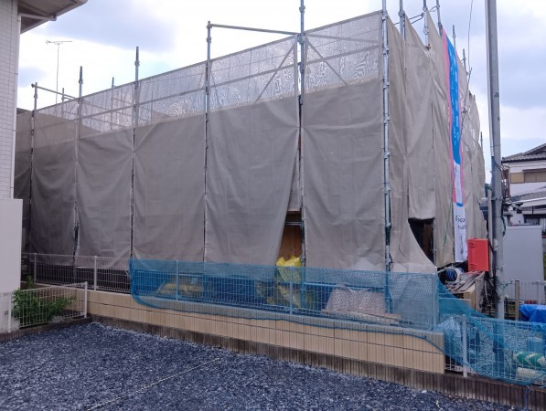 真岡市荒町、新築一戸建ての外観画像です