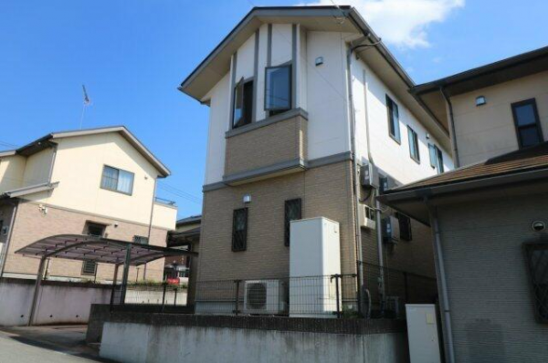 真岡市大谷台町、中古一戸建ての外観画像です