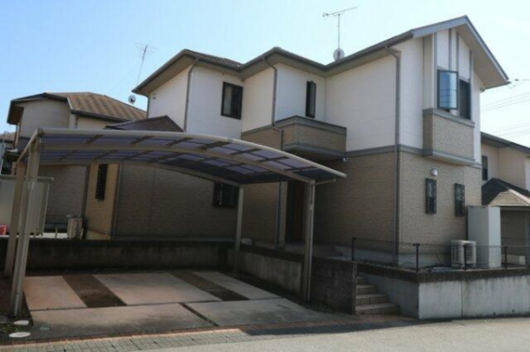 真岡市大谷台町、中古一戸建ての外観画像です