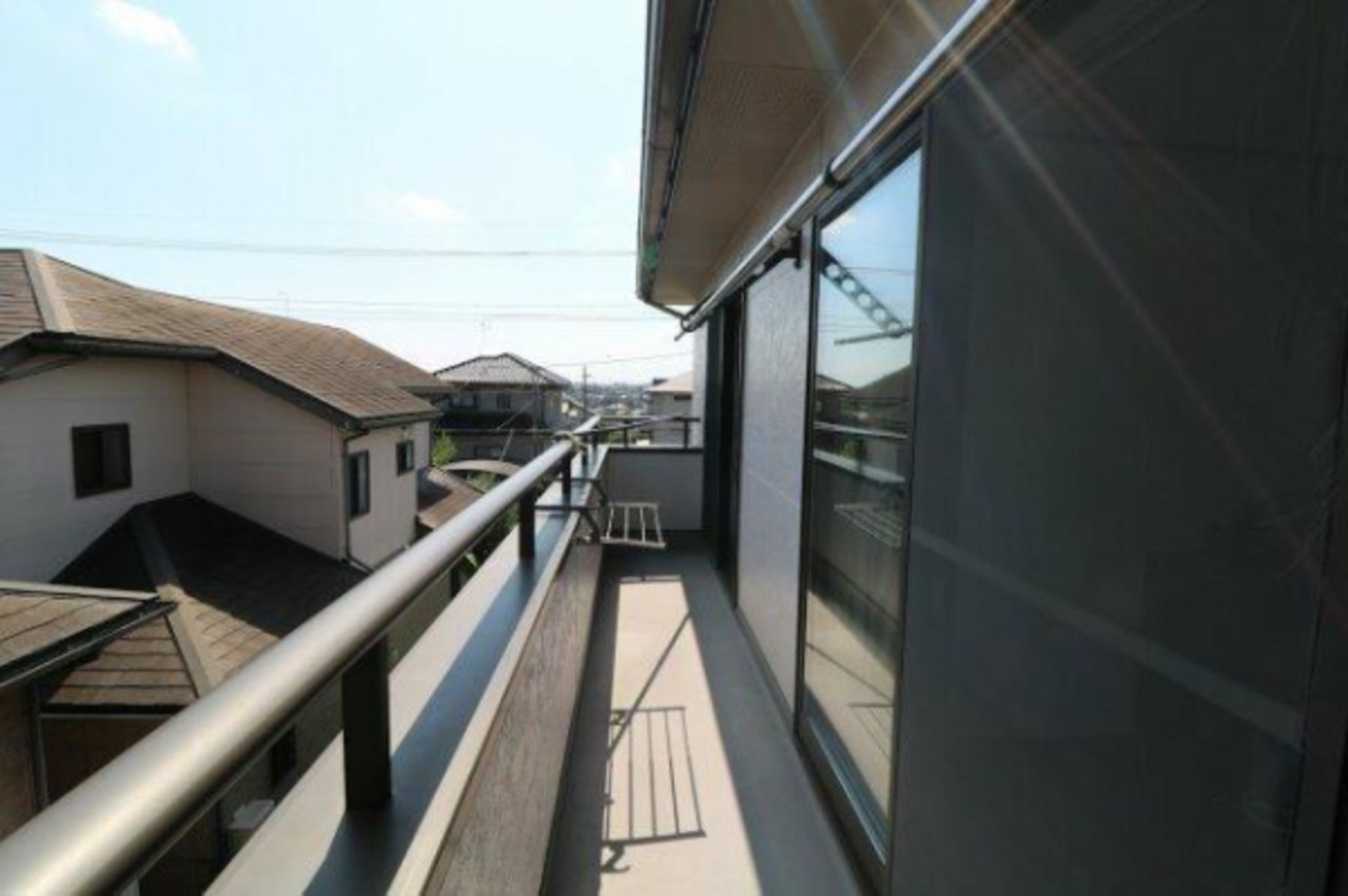 真岡市大谷台町、中古一戸建てのバルコニー画像です