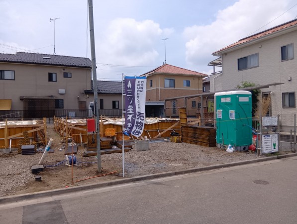 真岡市長田、新築一戸建ての画像です