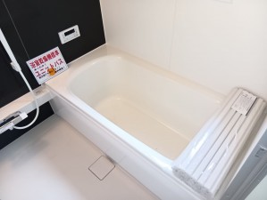真岡市長田、新築一戸建ての風呂画像です