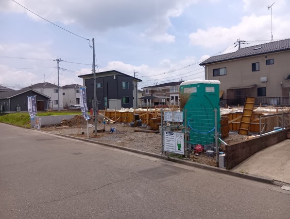 真岡市長田、新築一戸建ての画像です