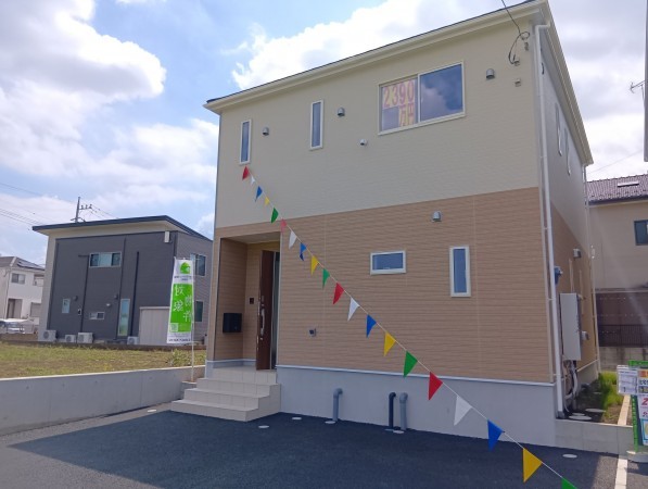 真岡市長田、新築一戸建ての画像です