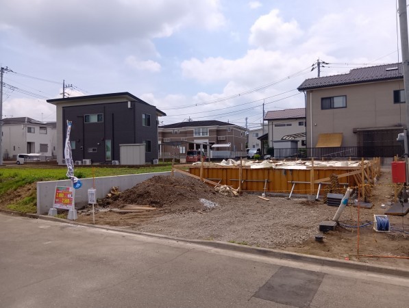 真岡市長田、新築一戸建ての画像です