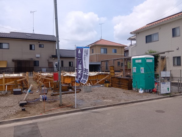 真岡市長田、新築一戸建ての画像です