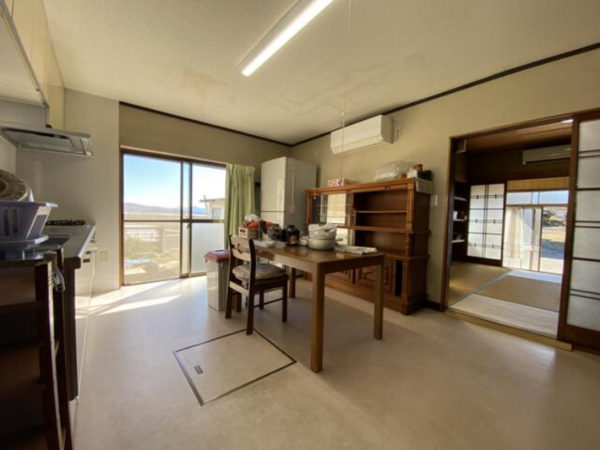 真岡市石島、中古一戸建てのキッチン画像です