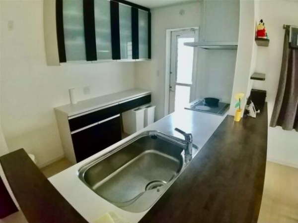 真岡市上大沼、中古一戸建てのキッチン画像です