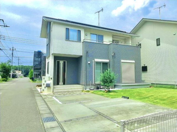 真岡市上大沼、中古一戸建ての外観画像です