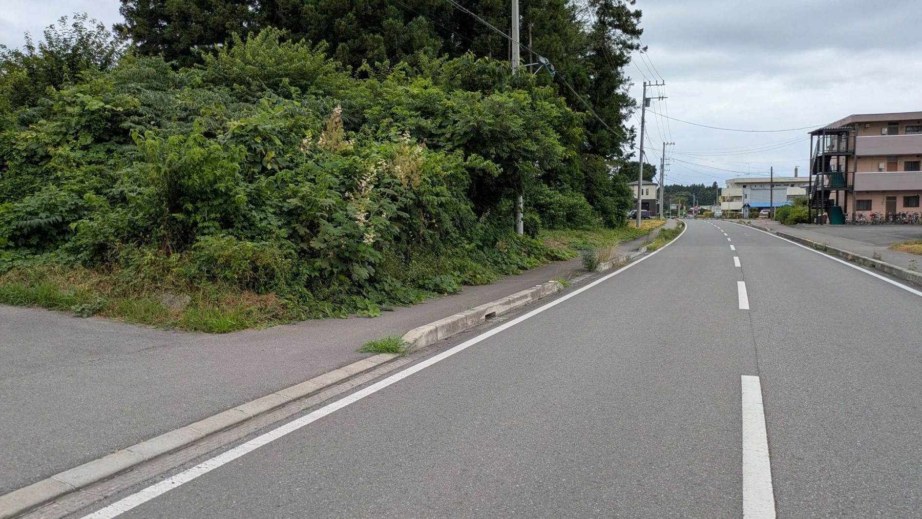 芳賀郡益子町大字七井、土地の画像です