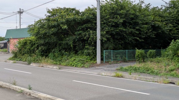 芳賀郡益子町大字七井、土地の間取り画像です