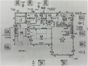 真岡市高勢町、中古一戸建ての間取り画像です