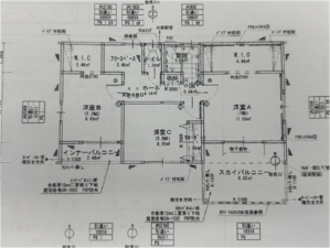真岡市高勢町、中古一戸建ての間取り画像です