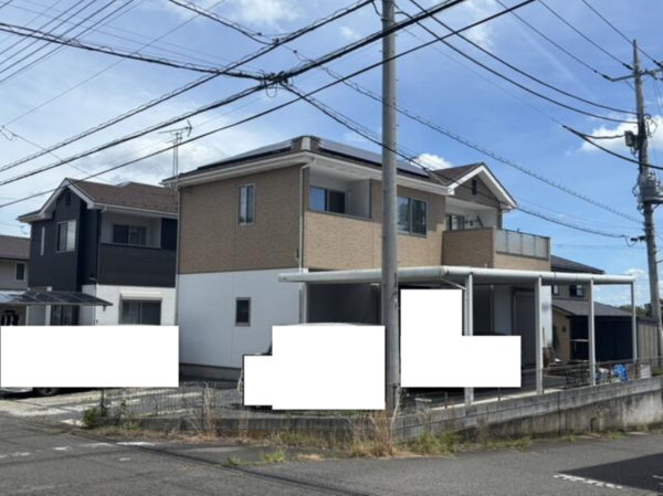 真岡市高勢町、中古一戸建ての外観画像です