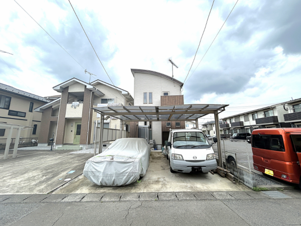 真岡市大谷新町、中古一戸建ての外観画像です