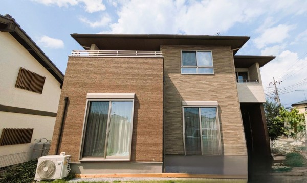 真岡市亀山、中古一戸建ての外観画像です