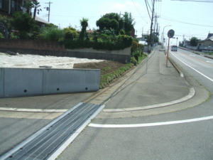 真岡市亀山、土地の画像です