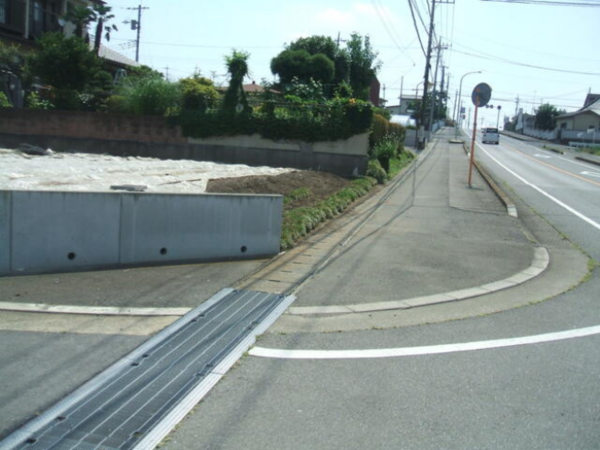 真岡市亀山、土地の画像です