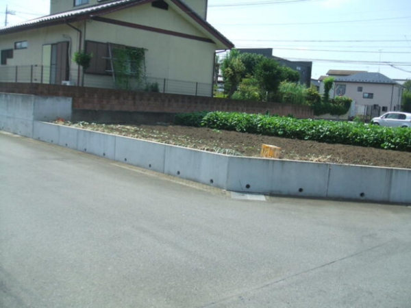 真岡市亀山、土地の画像です