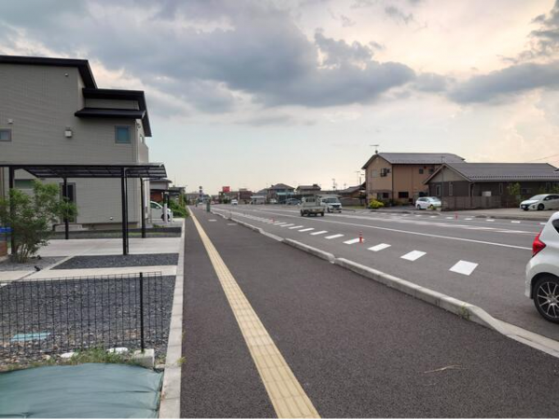 真岡市中萩、土地の画像です