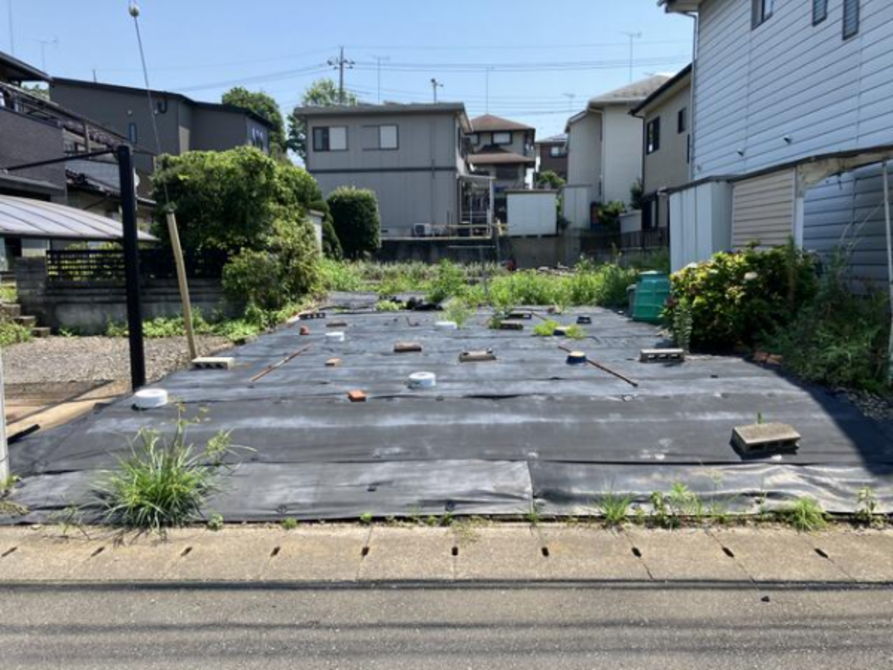 真岡市亀山、土地の画像です