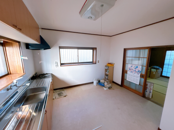 真岡市八木岡、中古一戸建てのキッチン画像です