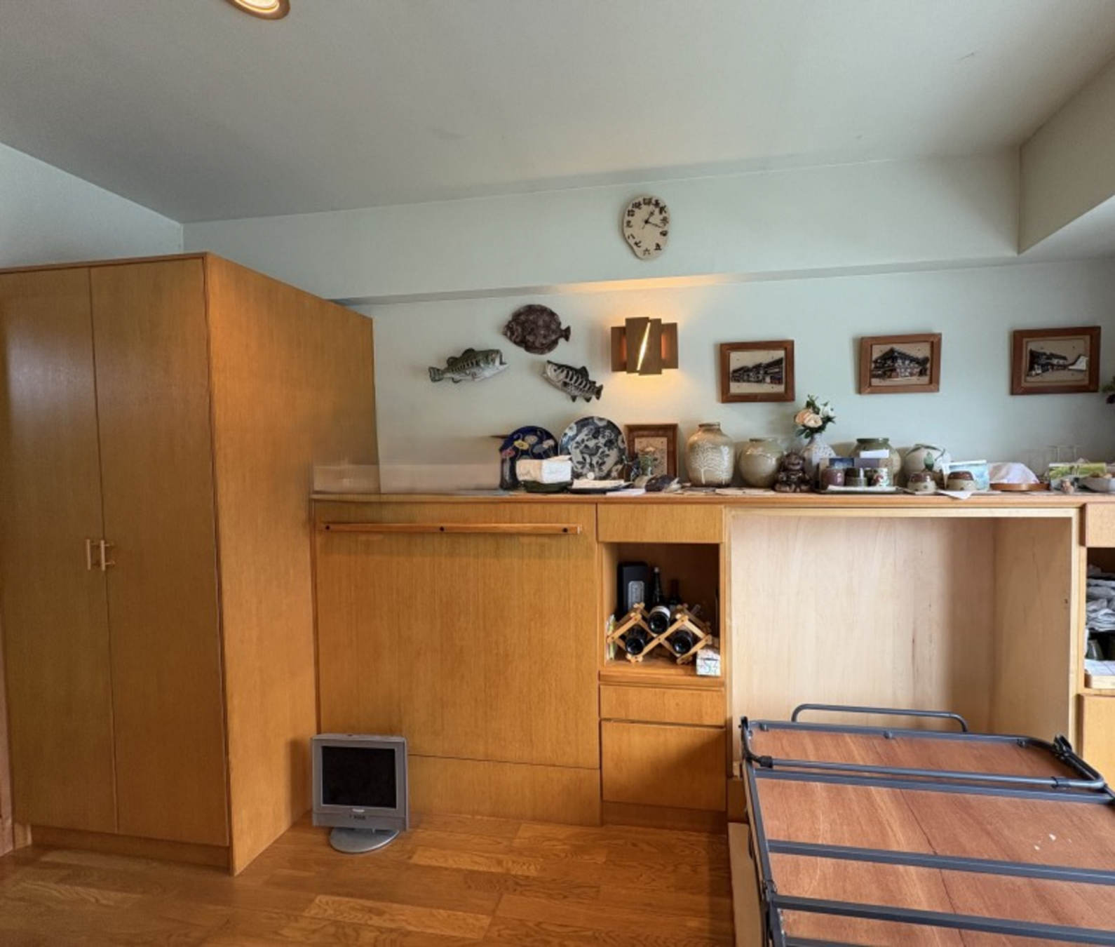 芳賀郡益子町大字益子、マンションの居間画像です