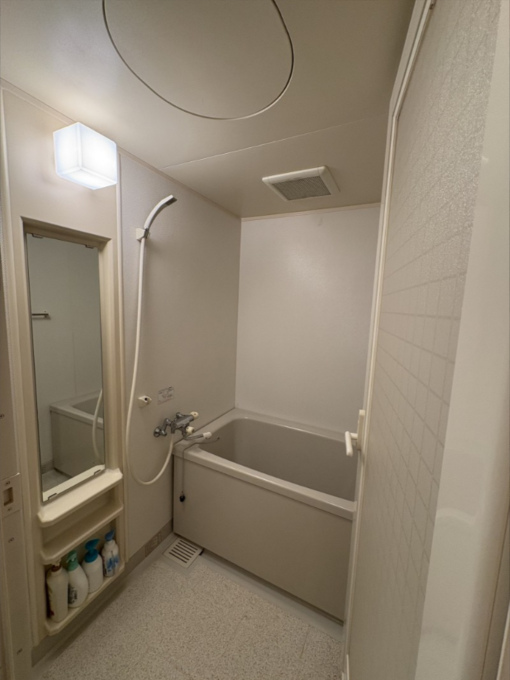 芳賀郡益子町大字益子、マンションの風呂画像です