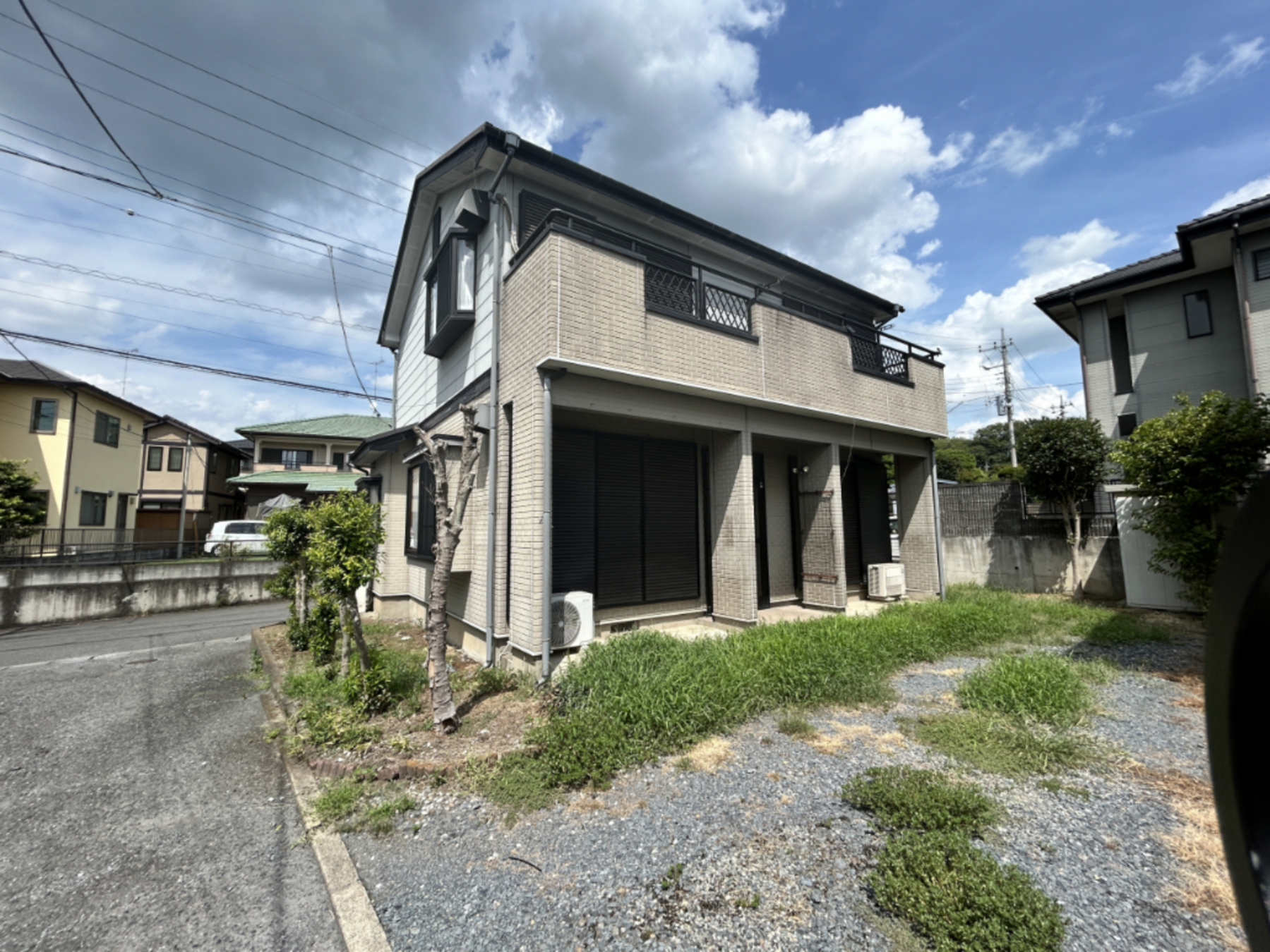 真岡市熊倉、中古一戸建ての外観画像です