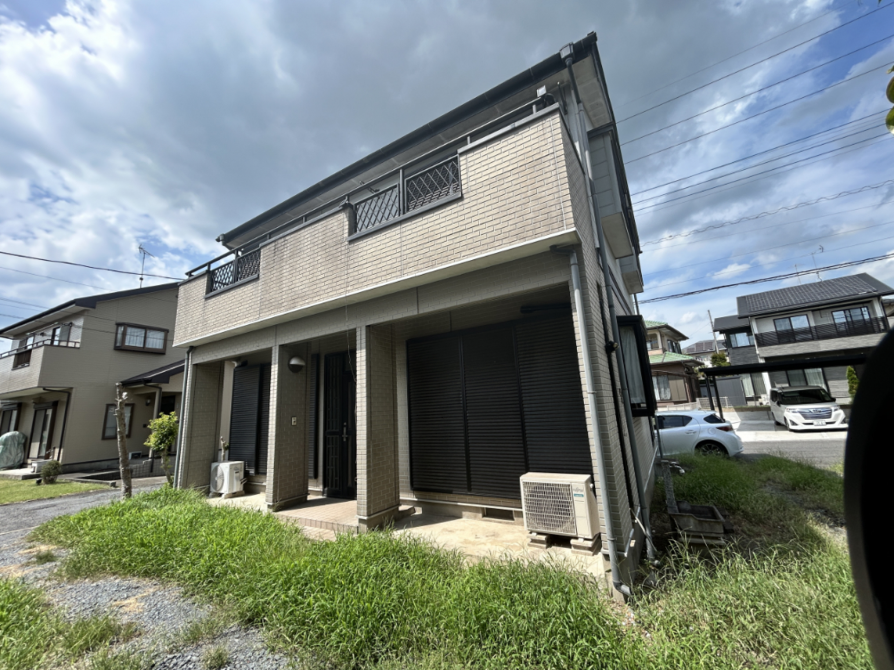 真岡市熊倉、中古一戸建ての外観画像です