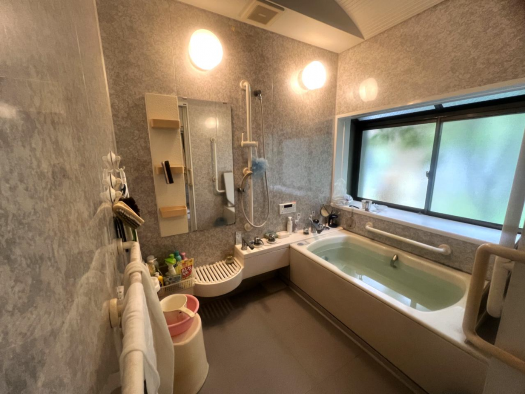 芳賀郡益子町大字益子、中古一戸建ての風呂画像です