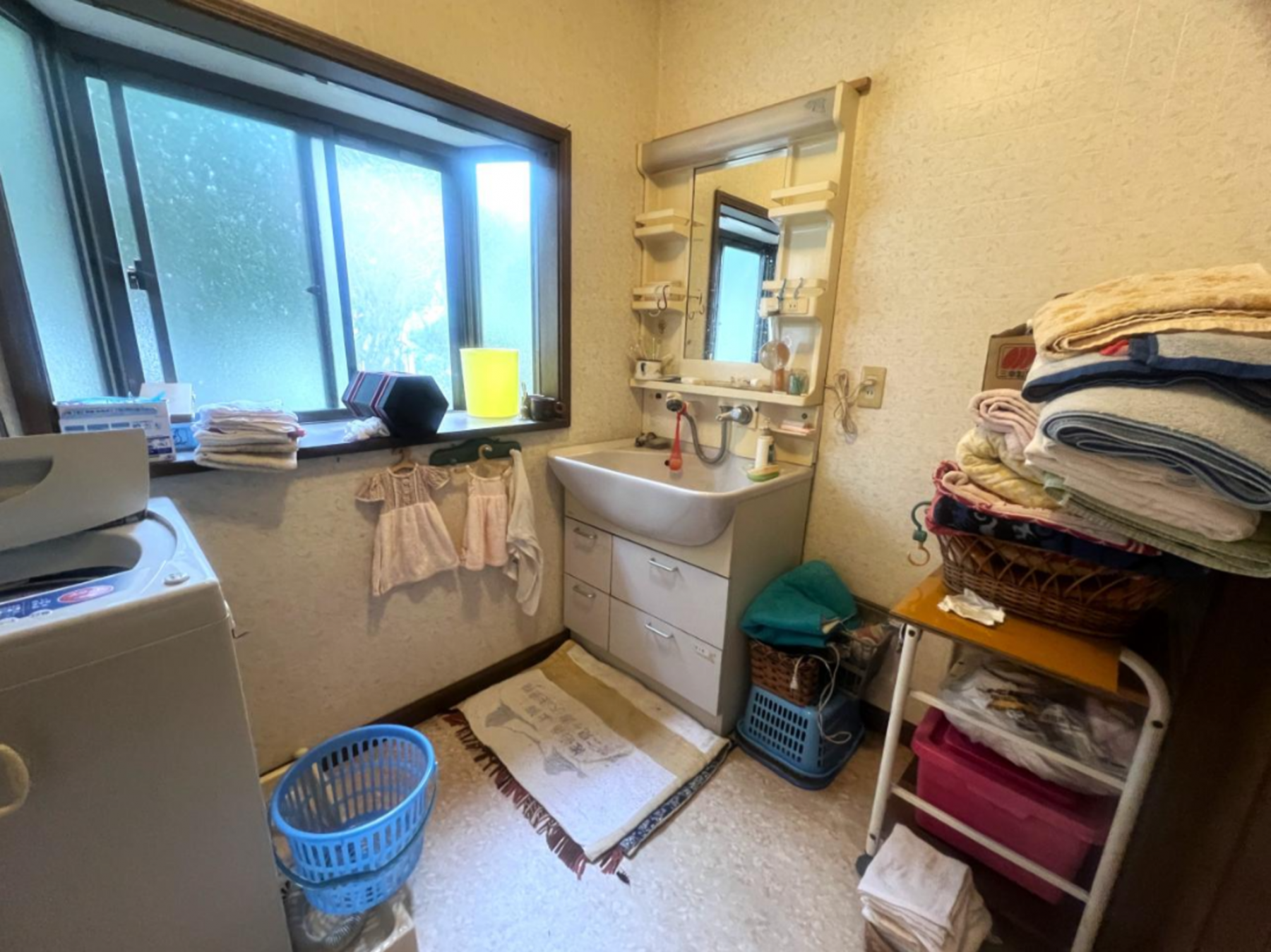 芳賀郡益子町大字益子、中古一戸建ての洗面画像です