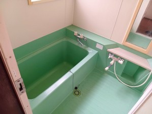 真岡市熊倉町、中古一戸建ての風呂画像です