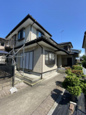 真岡市台町、中古一戸建ての外観画像です