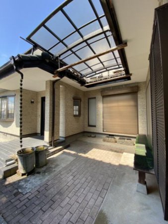 真岡市台町、中古一戸建ての外観画像です