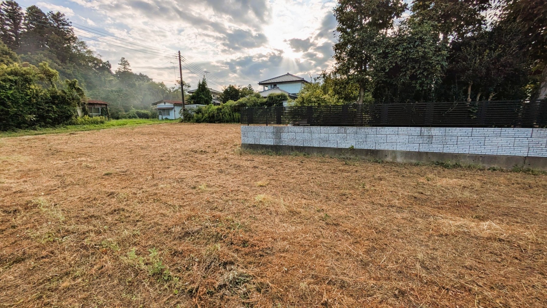 芳賀郡益子町大字塙、土地の画像です
