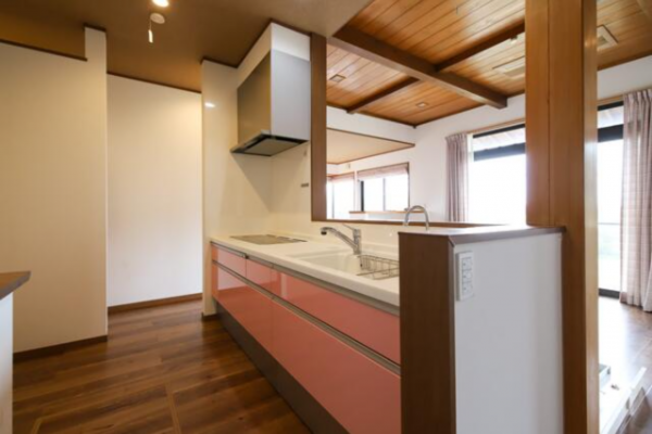 芳賀郡市貝町大字杉山、中古一戸建てのキッチン画像です