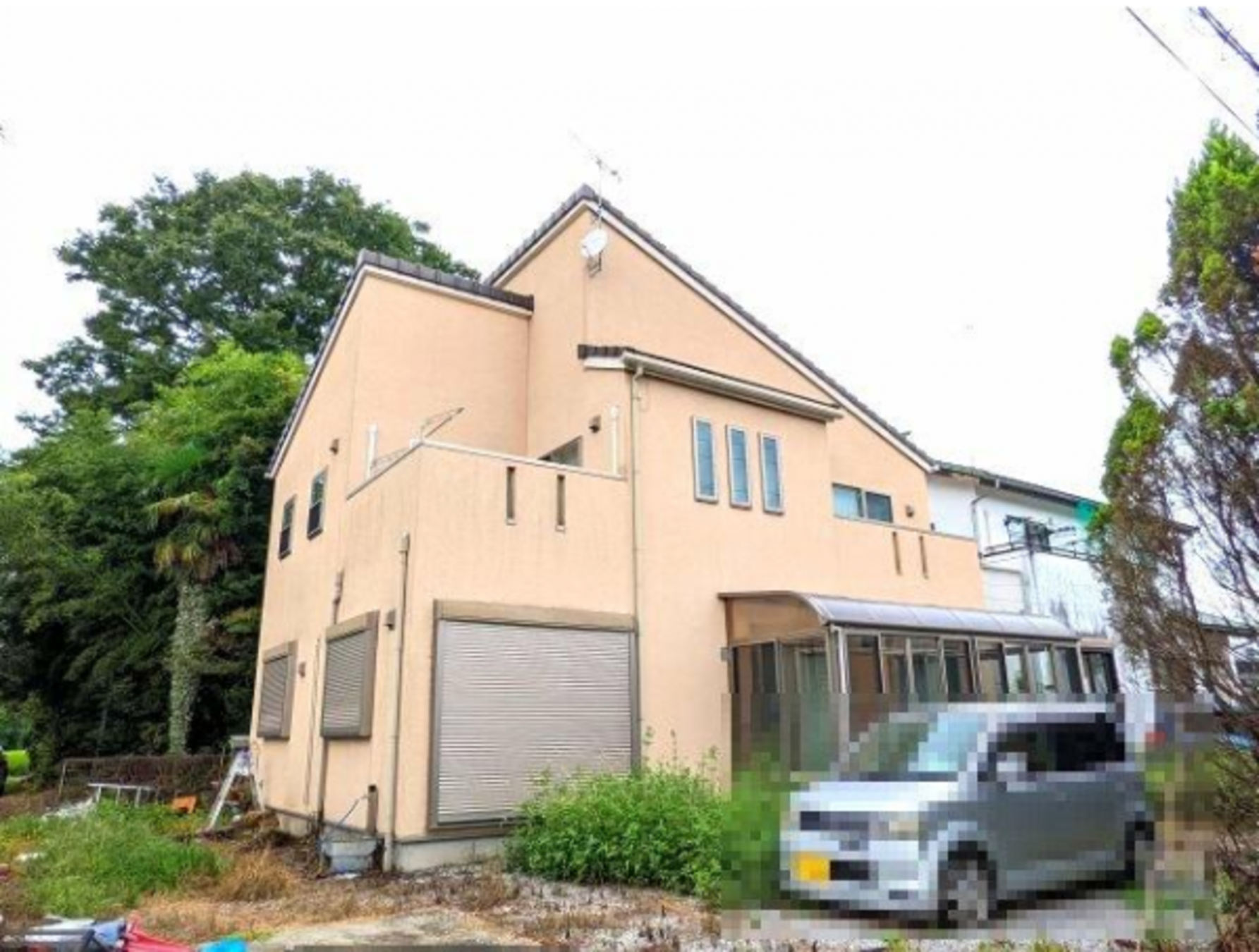 真岡市亀山、中古一戸建ての外観画像です