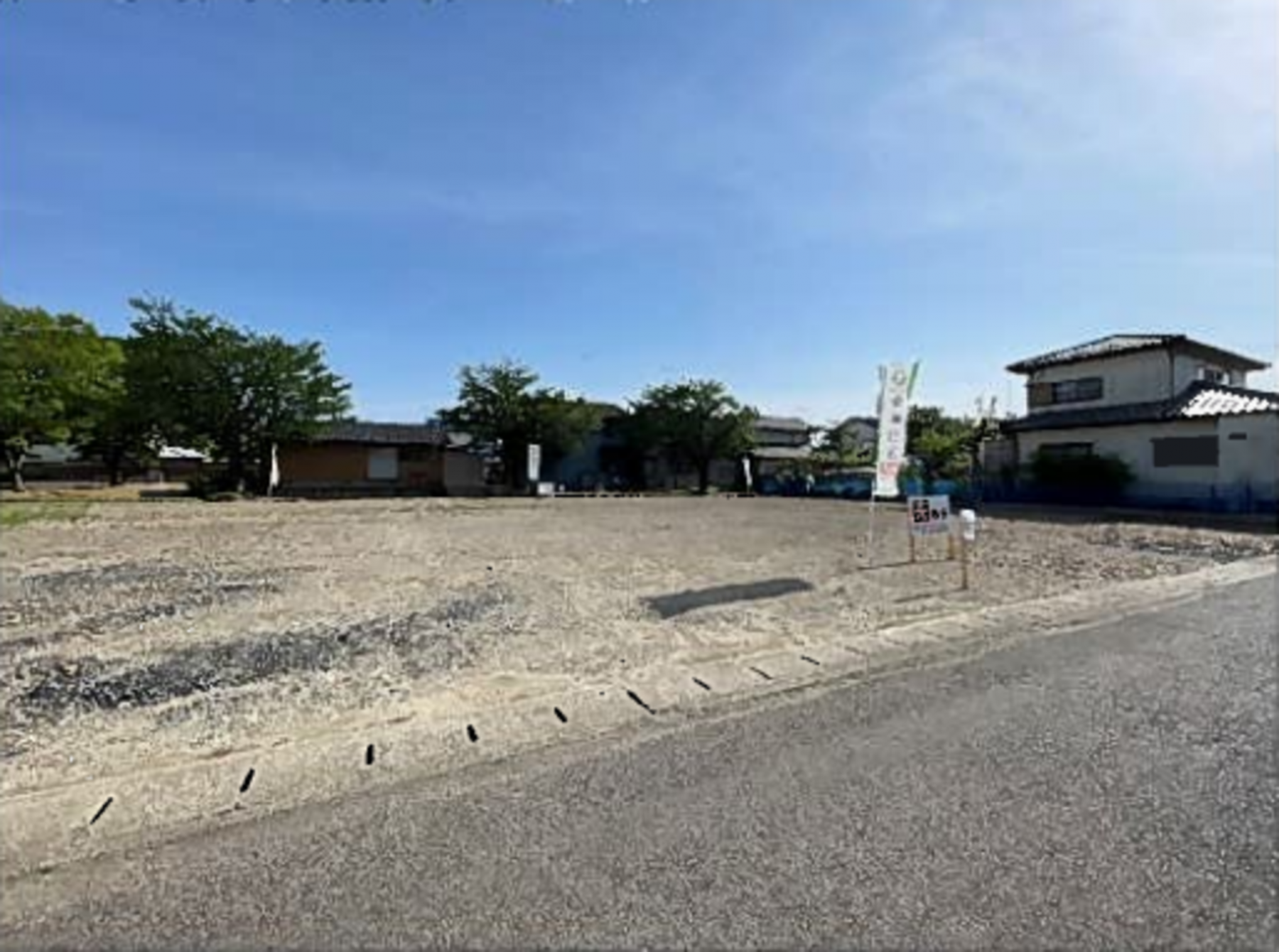 真岡市荒町、土地の画像です