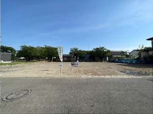 真岡市荒町、土地の画像です