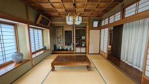真岡市小林、中古一戸建ての居間画像です