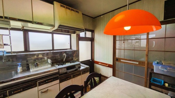 真岡市小林、中古一戸建てのキッチン画像です