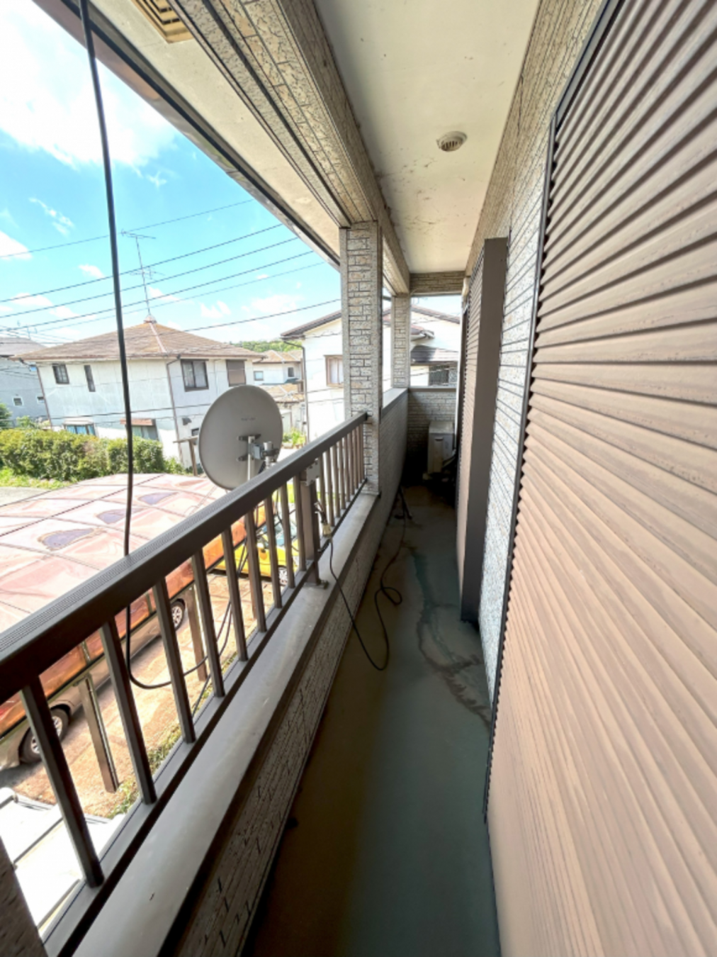 真岡市西郷、中古一戸建てのバルコニー画像です