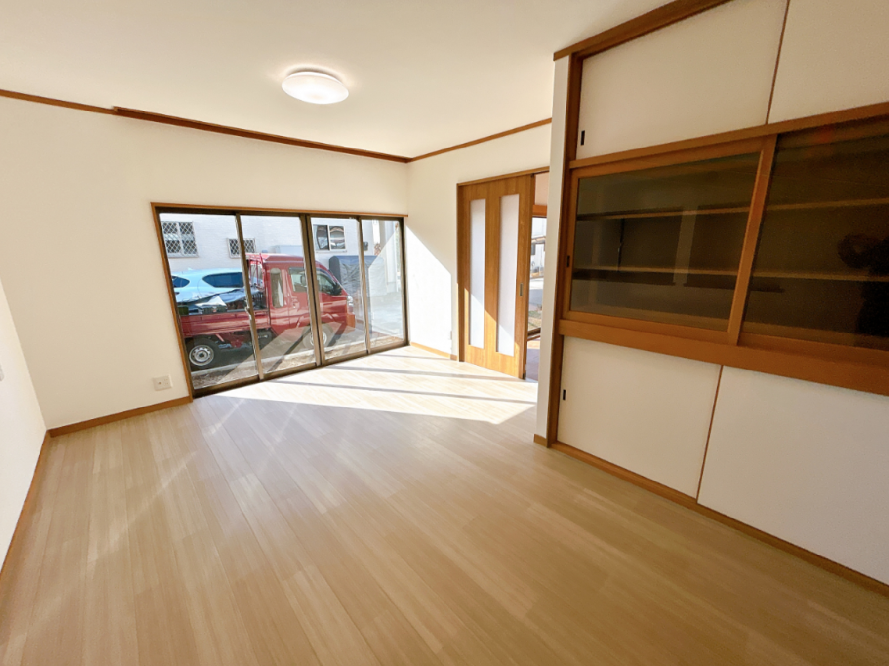 真岡市西郷、中古一戸建ての居間画像です