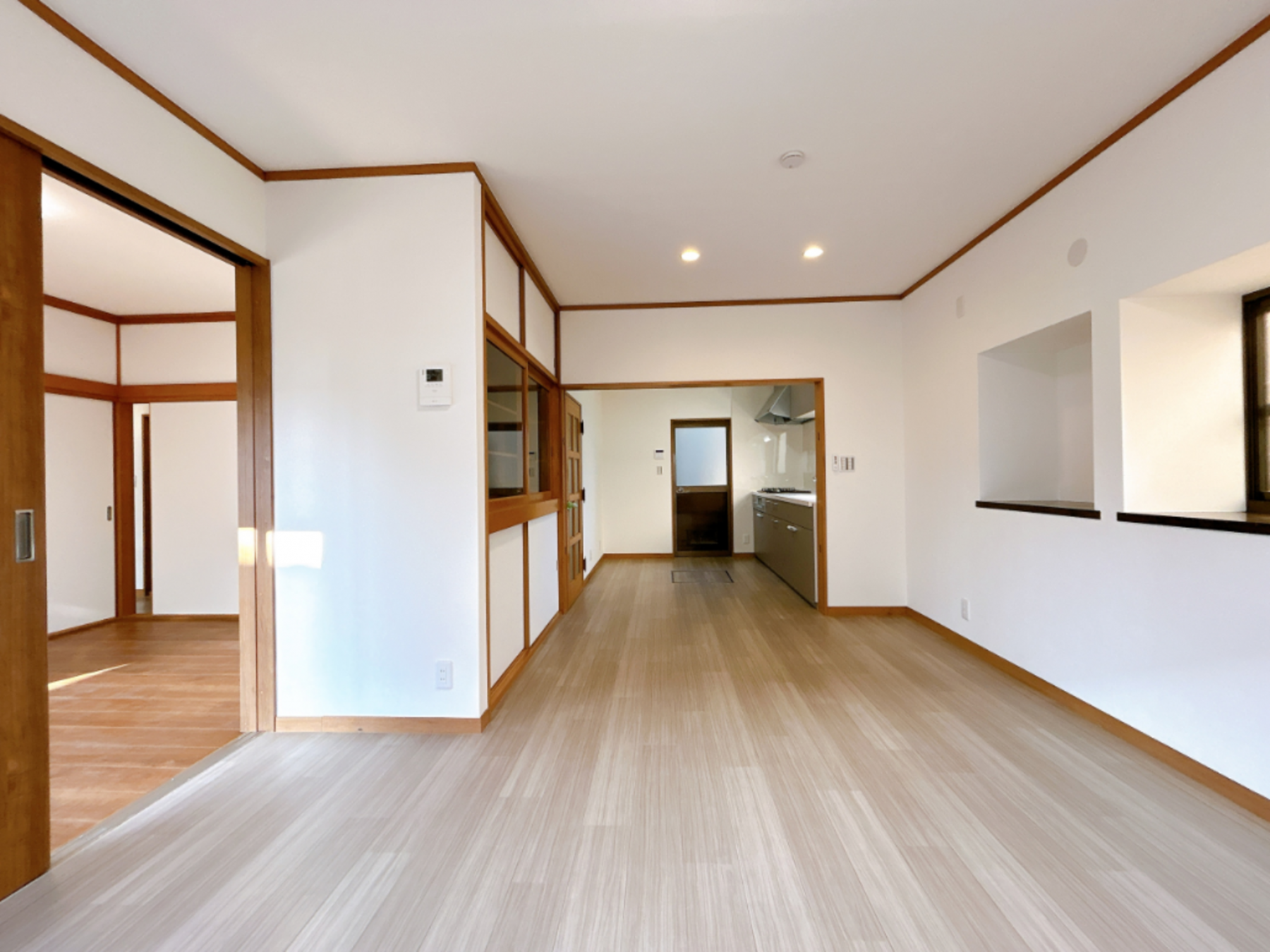 真岡市西郷、中古一戸建ての居間画像です